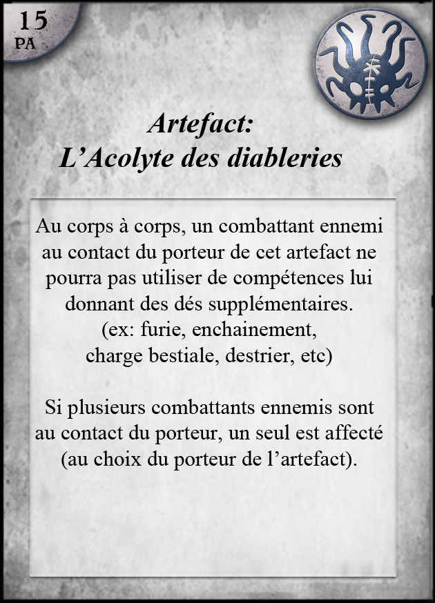 artefact mid acolyte diablerie